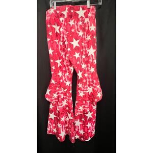 Flare star disco pants